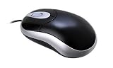 Kinamax MS-UOPT High Precision Ergonomic USB 3-Button 3D Optical Scroll Wheel Mouse