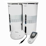 Cables Unlimited Audio Unlimited SPK-VELO-W Premium 900Mhz Wireless Indoor/Outdoor Speakers with Remote (White)