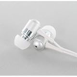 Two-tone Platinum Sound2 "ELITE" Replacement earphones earbuds for Ipod or MP3 players w/Free Earphone Case - GREAT VALUE!