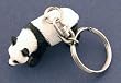 Solid Metal Wild Adventures Panda Key Chain Keychain