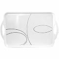 Corelle Melamine Service Tray - Simple Lines