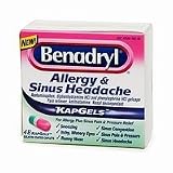 Benadryl Allergy Relief, KapGels 48 caplets Benadryl Allergy Relief, KapGels 48 caplets