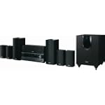Onkyo HT-S5300 7.1-Channel Home Theater Receiver/Speaker Package with Dock for iPhone/iPod ( Black)
