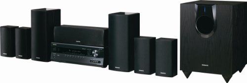 Onkyo HT-S5300 7.1-Channel Home Theater Receiver/Speaker Package with Dock for iPhone/iPod ( Black)