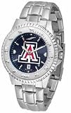 Arizona Wildcats Competitor AnoChrome Men's Watch with Steel Band