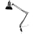 Alvin G2540-B Swing Arm Lamp, Black