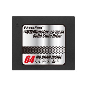 Photofast G-Monster V4 1.8インチ SSD 44PIN【GM18M64E44IDEV4】64GB