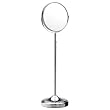 Adjustable Height Floor 5X to 1X Mirror, Chrome