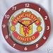 OFFICIAL MANCHESTER UNITED F.C. LARGE CREST WALL CLOCK ...