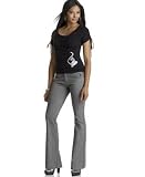 Baby Phat - Baby Phat Logo Tee with Ruched Tie-Sleeve & Boot-Cut Jeans
