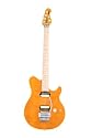 Music Man Axis, Guitar, Floyd Rose, Two Humbucker, Trans Gold, Maple Fretboard with Matching Headstock, Maple Top