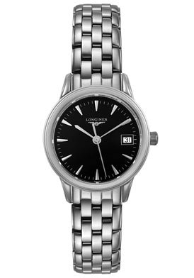 Longines Flagship Black Dial Ladies Watch L42164526