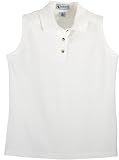 Ladies Sleeveless Pique Sport Shirt