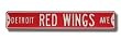 Detroit Redwings Avenue Sign 6 x 36 NHL Hockey Street Sign