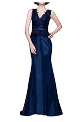 V-neck Taffeta/Tulle Lace Sheath Floor Length 2015 Evening Dress 