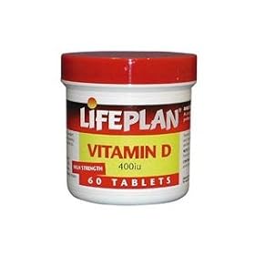 Lifeplan Vitamin D 400 Iu 60 Tablets