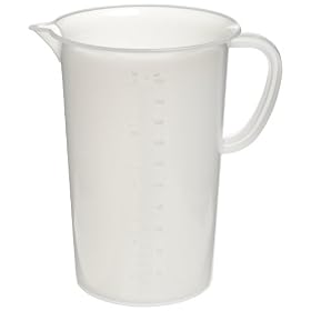 Bel-Art, Scienceware, 289920000, Pitcher, Polypropylene, Graduated, 2000ml