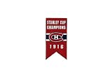 NHL Montreal Canadiens Banner Pin 1916