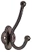 Liberty Hardware B42329Z-VBR-C Small Scroll Edge Design Coat and Hat Hook, Venetian Bronze