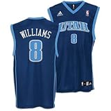 Deron Williams Jazz Navy NBA Replica Jersey - Men's