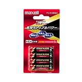 日立マクセル｜日立マクセル 単4型アルカリ乾電池 4個ブリスター横向き(使用推奨期限5年) LR03(T) 4B