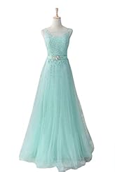 Satin/Tulle Lace 2015 Prom Dress 