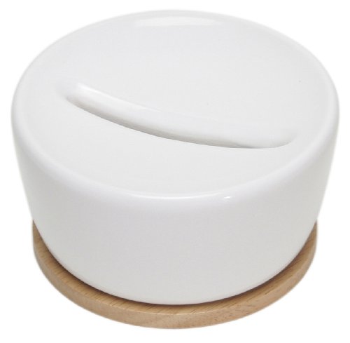 ideaco COIN STORAGE(コインストレージ) 貯金箱 トレイ ホワイト 