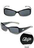 Baby Phat 2017 Black Plastic Logo Sunglasses