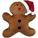 Kyjen Holiday Gingerbread Man Dog Toy
