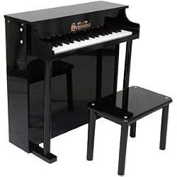 Schoenhut 6637B Black 37 Key Spinet