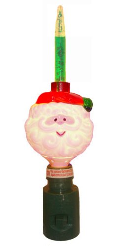 Santa Claus Face Bubble Light Night Light Christmas Bubbler #742170
