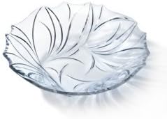 Mikasa Crystal Wind Song Centerpiece Bowl