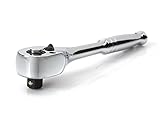 TEKTON 1481 3/8-Inch Drive by 7-Inch Polished Quick Release Ratchet with 72-Tooth Oval Head [並行輸入品]