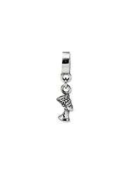 Nefertiti Charm in Silver for 3mm Charm Bracelets