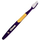 MINNESOTA VIKINGS Logo NFL Toothbrush Team Color Soft-Bristled NEW in Package