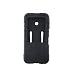 ATOMIK COMPONENTS EXCLUSIVE!! Sony Walkman S736 S738 S739 Silicone Skin Case BLACK with adjustable armband, belt clip, and neckstrap/lanyard!!!