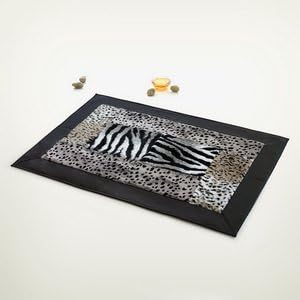 Onitiva - [Gobi Desert & Darkness] Patchwork Rugs (19.7 by 31.5 inches)