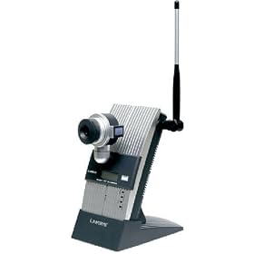 Linksys Wireless-G Compact Internet Video Camera WVC54GC - Network camera - colour - 10/100, 802.11b, 802.11g