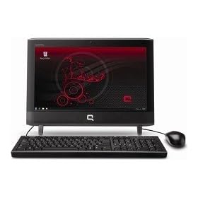 Click here to buy Compaq Presario CQ1-1225 All-In-One Desktop PC - Black.