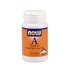 Now Foods Vitamin A, 100 Softgels / 25,000 Iu (Pack of 4)