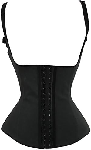 Oriyass Women's Sport Latex Steel Boned Corsets and Bustiers Waist Training Cincher
