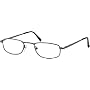 Sunoptic OR97 Gunmetal Reading Glasses - Strength +2.50 Incl. Case