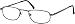 Sunoptic OR97 Gunmetal Reading Glasses - Strength +2.50 Incl. Case