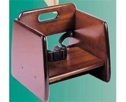 Wooden Booster Seat - Mahogany
