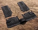 JEEP WRANGLER SLUSH MATS 3 PC SET 07-10 4 DOOR MOPAR