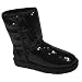 UGG Australia Women's Classic Short Sparkles Boots Black Size 7