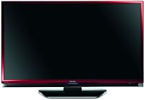 Toshiba 46 XF 351 PG 116,8 cm (46 Zoll) 16:9 Full-HD Picture Frame LCD-Fernseher piano-rot/silber