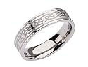 Men's 6mm Celtic Knot Titanium Band