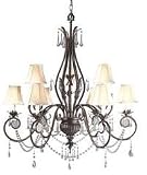 Low Price World Imports Lighting 753 62 Berkeley Square 9 Light Chandelier Weathered Bronze