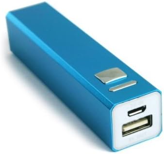Portable Square Power Bank External Battery Charger 2600 mAh For iPhone5S 5 4S 4 3GS i9300 Blackberry available in 6 colors (Blue)